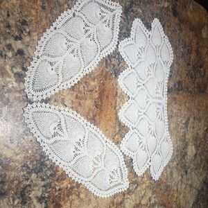 Lot Of 3 Doilies
